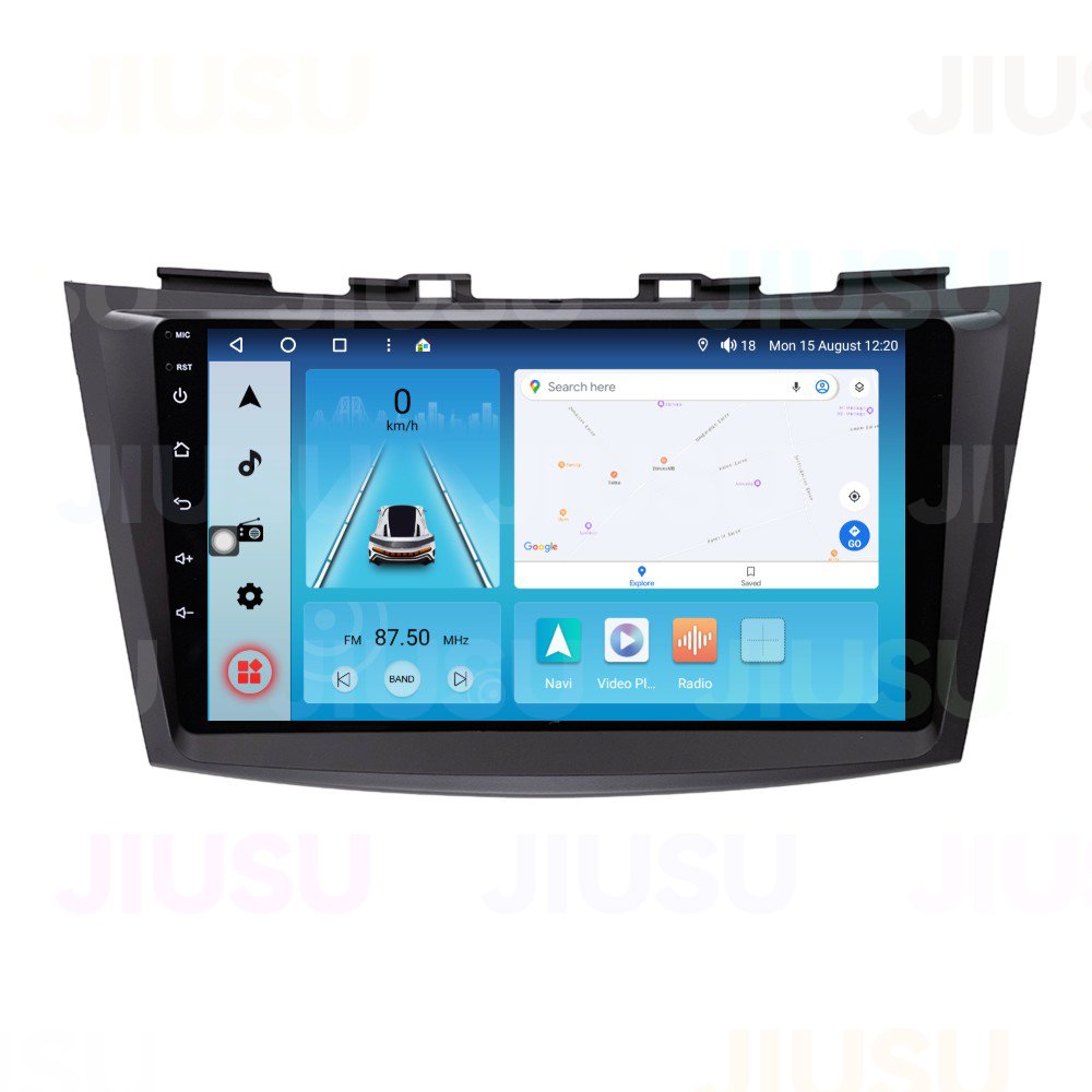 Android 12 Car Radio GPS DVD Player Stereo Multimedia Audio System for Suzuki Swift Ertiga 2011-2016 with Carplay DSP DAB