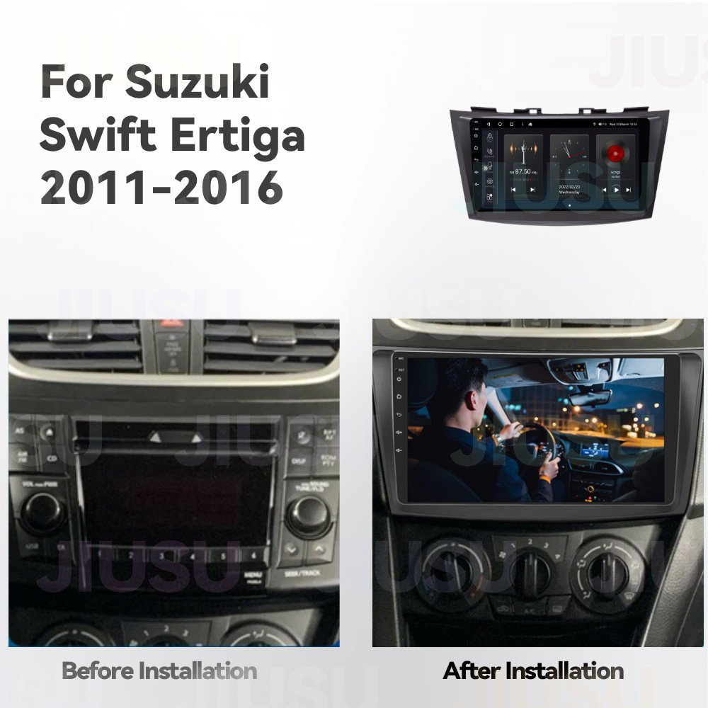 Android 12 Car Radio GPS DVD Player Stereo Multimedia Audio System for Suzuki Swift Ertiga 2011-2016 with Carplay DSP DAB