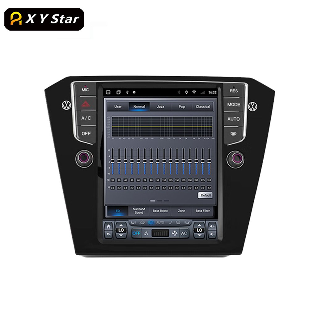XYstar Tesla Style 10.4 Inch Android Gps Navigation Stereo Car Video Car Dvd Player For VW Passat b8 2016