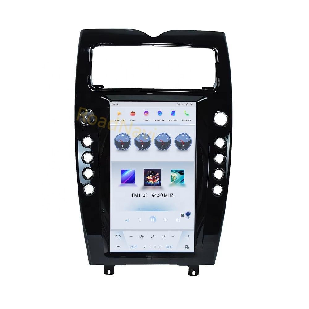 RoadNavi Custom Auto Speedometer for Maserati Quattroporte 2004-2012 Car Dvd Player Wireless Carplay 4G 360