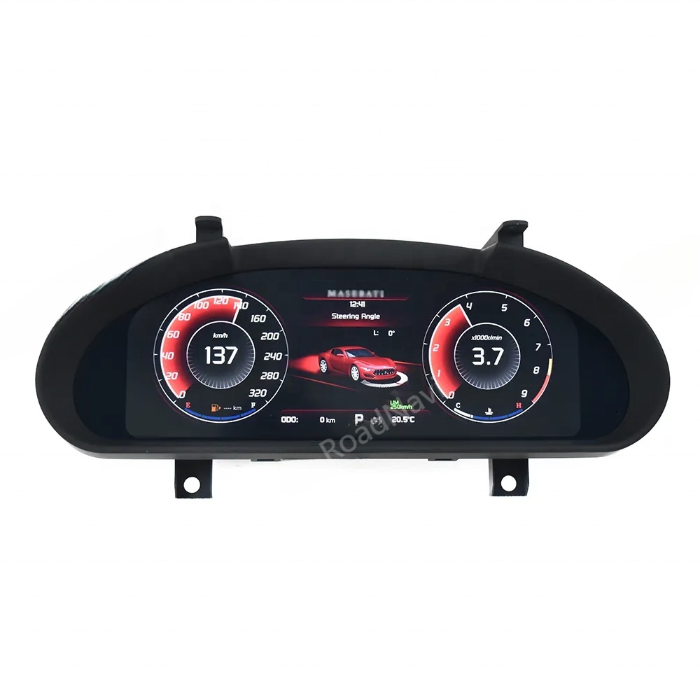 RoadNavi Custom Auto Speedometer for Maserati Quattroporte 2004-2012 Car Dvd Player Wireless Carplay 4G 360