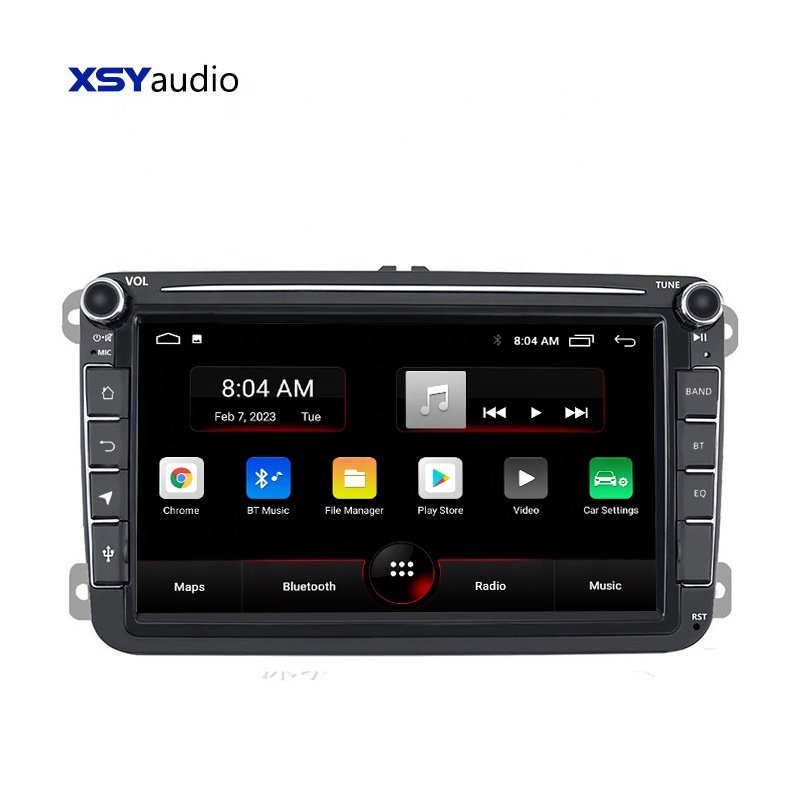 8 Inch 8227/8163 VW Android 12 For Volkswagen Car GPS Navigation Auto Stereo Head Unit Multimedia Carplay Car DVD Player