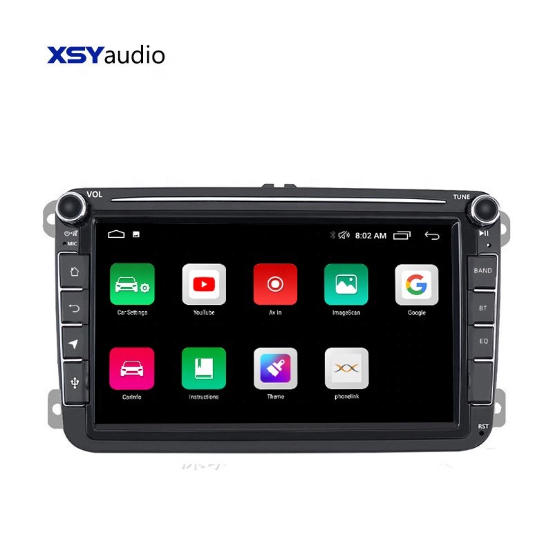8 Inch 8227/8163 VW Android 12 For Volkswagen Car GPS Navigation Auto Stereo Head Unit Multimedia Carplay Car DVD Player