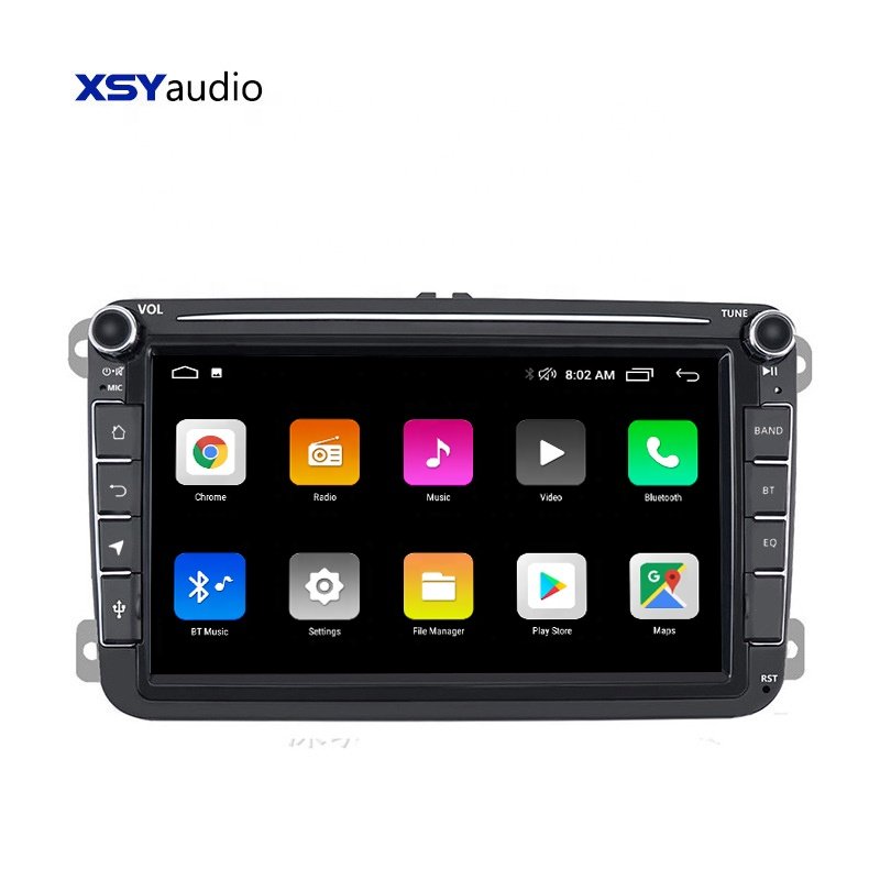 8 Inch 8227/8163 VW Android 12 For Volkswagen Car GPS Navigation Auto Stereo Head Unit Multimedia Carplay Car DVD Player