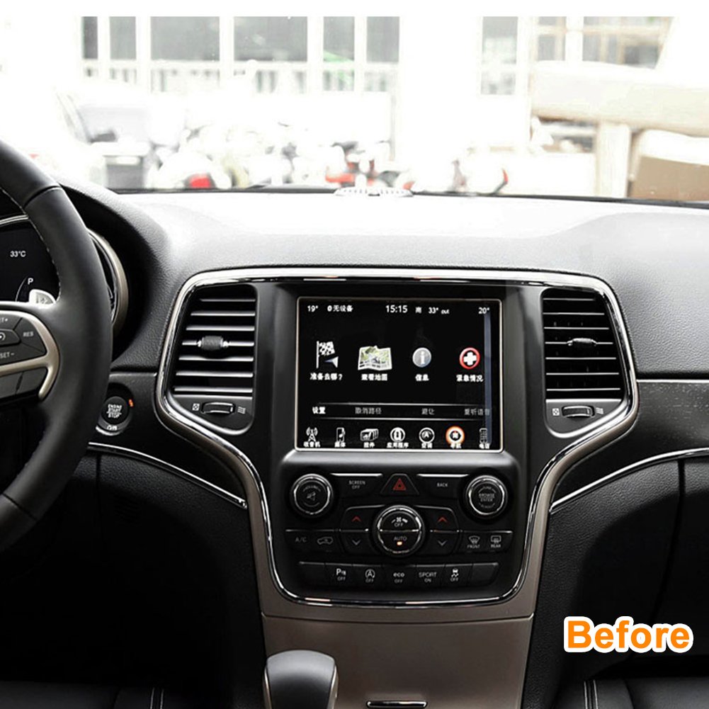 12.8 Inch Touch Screen Android Car DVD Player with GPS Navigator Multimedia for Jeep Grand Cherokee 2014-2017 Auto Supported