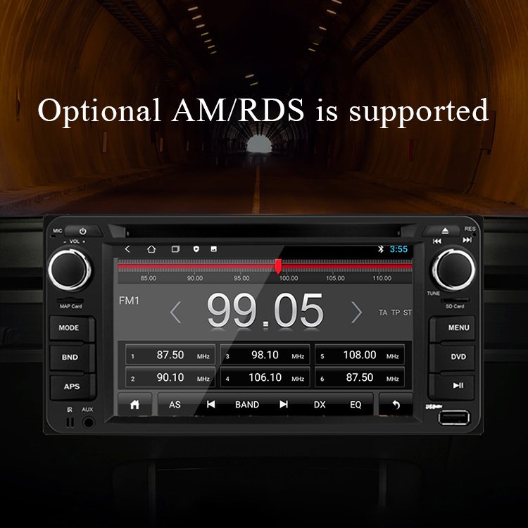 Cross-border exclusive supply Universal 6.2 inch Car DVD Navigation Player