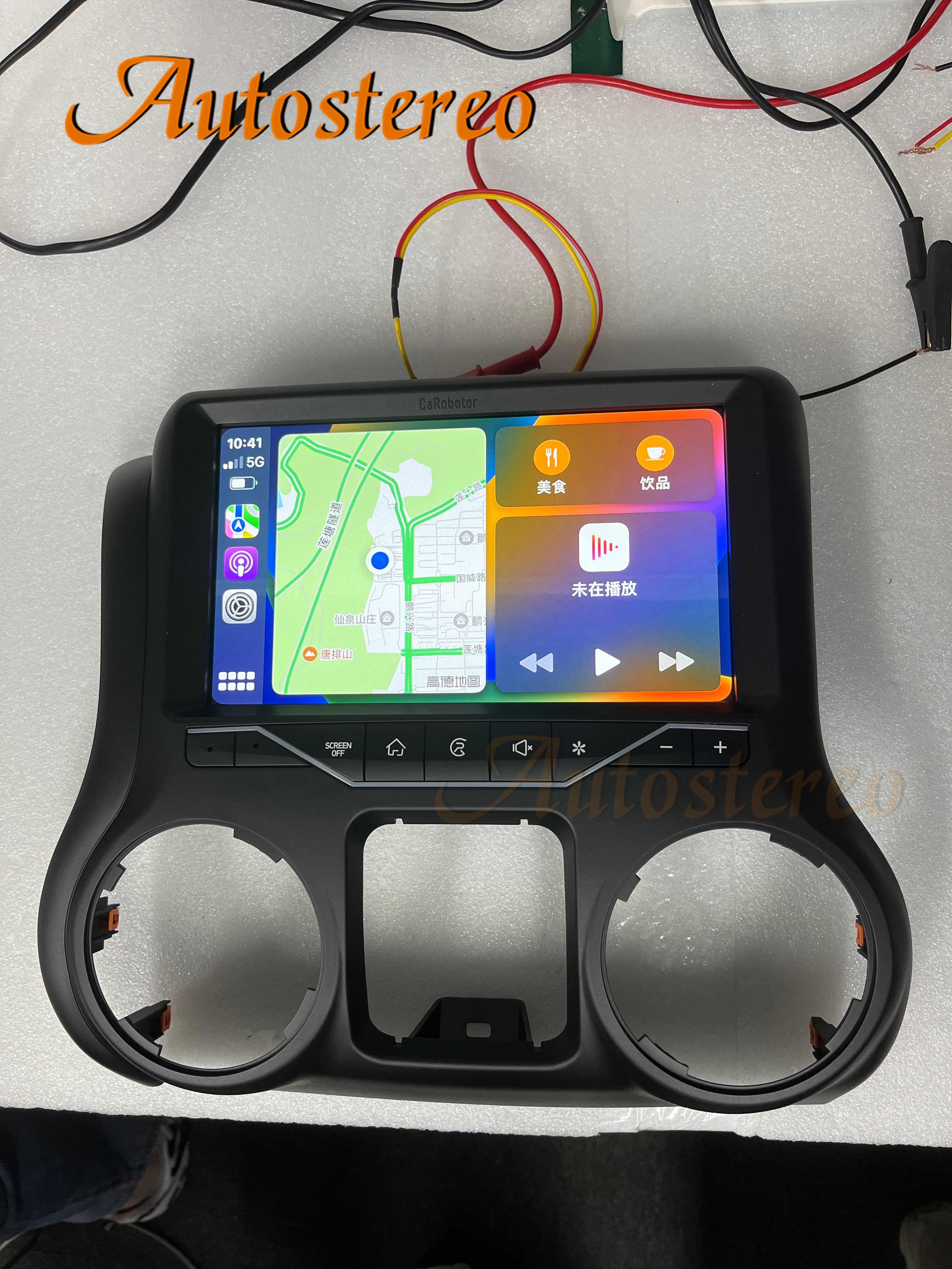 Android 10 OEM Car Dashboard For Jeep Wrangler 3 JK 2010-2017 Auto Instrument Headunit Radio Stereo Multimedia Player Electronic