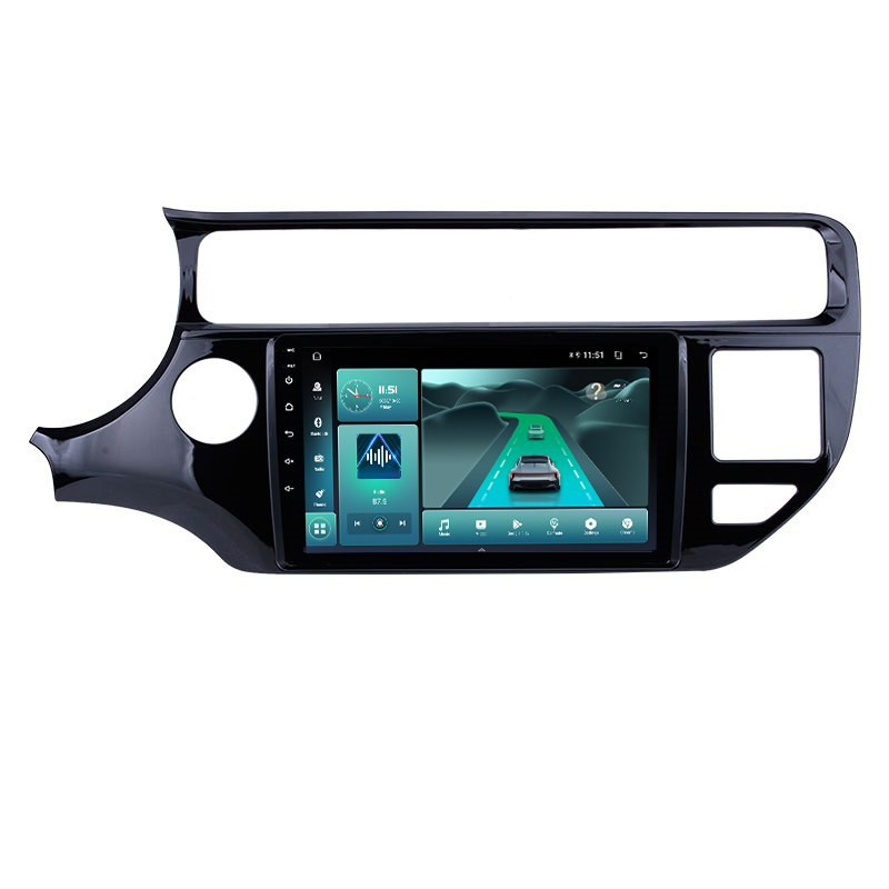 Android 9 Inch Car Multimedia Player GPS Navigation Car Radio for Kia Rio LHD 2015 2016 2017 Kia Xcite Adapter