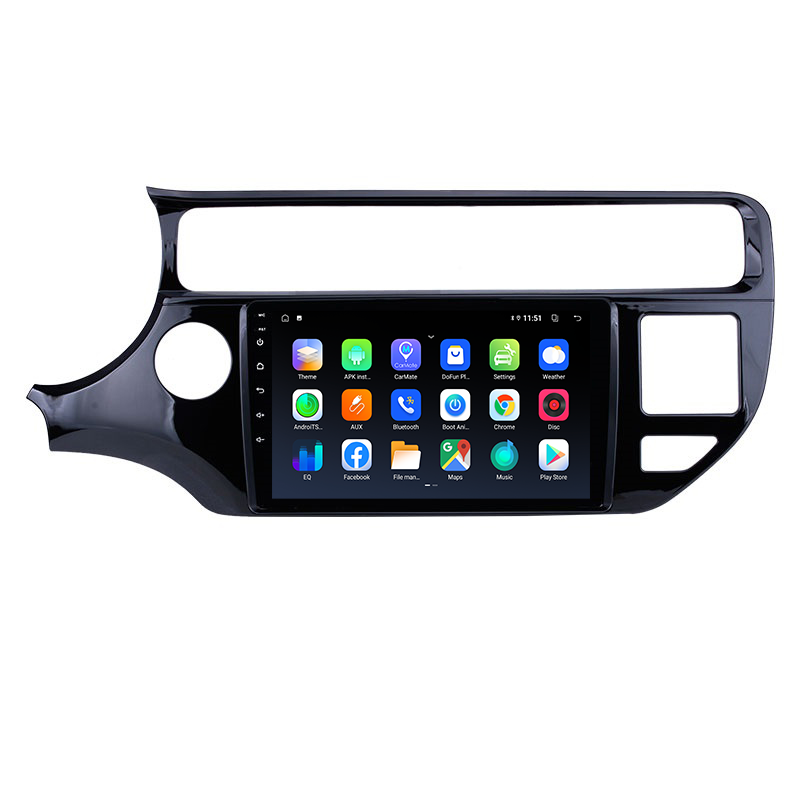 Android 9 Inch Car Multimedia Player GPS Navigation Car Radio for Kia Rio LHD 2015 2016 2017 Kia Xcite Adapter