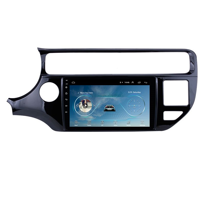 Android 9 Inch Car Multimedia Player GPS Navigation Car Radio for Kia Rio LHD 2015 2016 2017 Kia Xcite Adapter