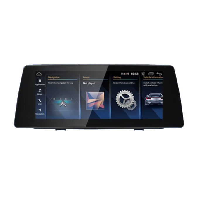 10.25-inch android 13 car video touch screen automotive multimedia system For BMW X1 F48 2016-2019 NBT EVO System