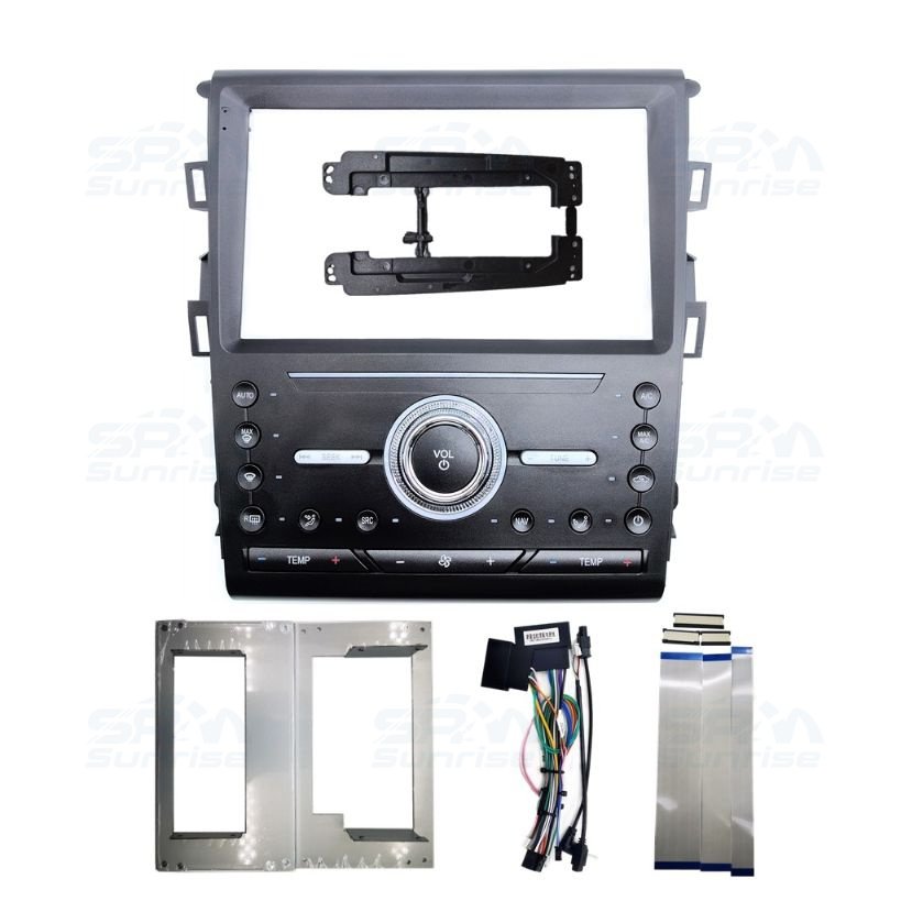 2 Din 9 Inch Car Audio Frame Car Radio Fascia GPS Navigation Panel for FORD MONDEO Fusion 2013-2017 9 inch Original Car Style