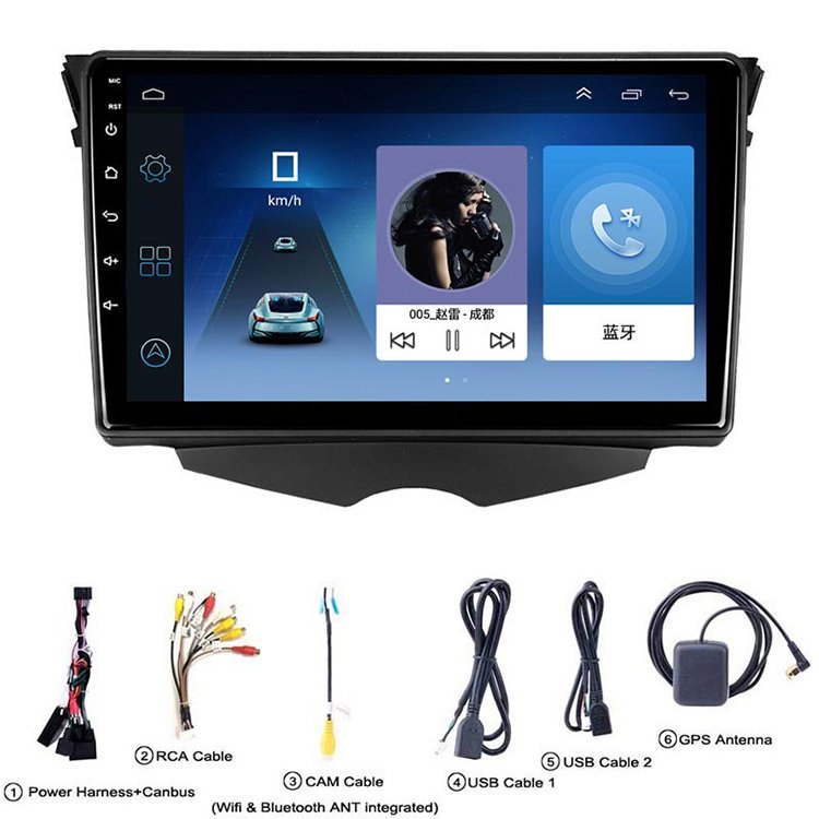 For Hyundai Veloster 2011 - 2017 9 Inch Car Android Dvd Player 2 Din Car Radio Multimedia Audio Stereo Gps Navigator
