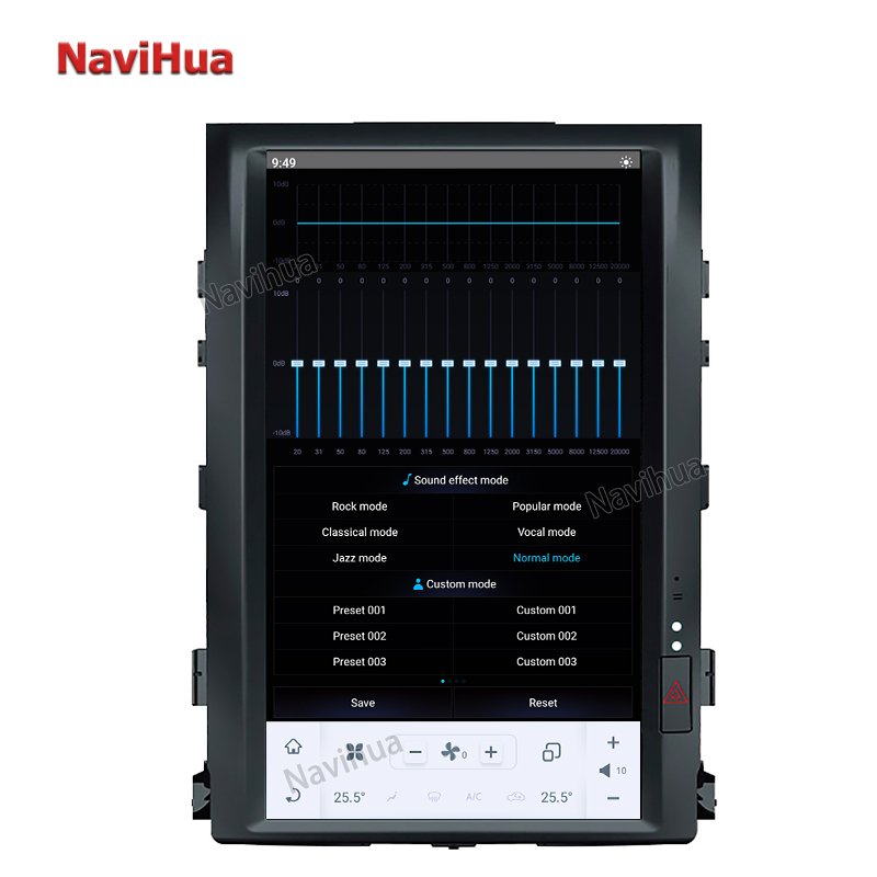 Navihua 16 Inch Multimedia Android Auto Stereo Car DVD Player Android 11 Car Radio for Toyota Land Cruiser LC200 2008-15 VXR GXR