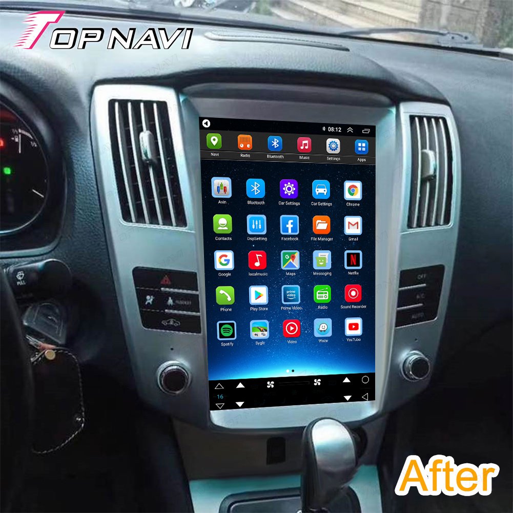 Car Radio Android Stereo For LEXUS RX330 2004 2005 2006 2007 2008 Multimedia Player Car Radio GPS Wireless Car DVD Player