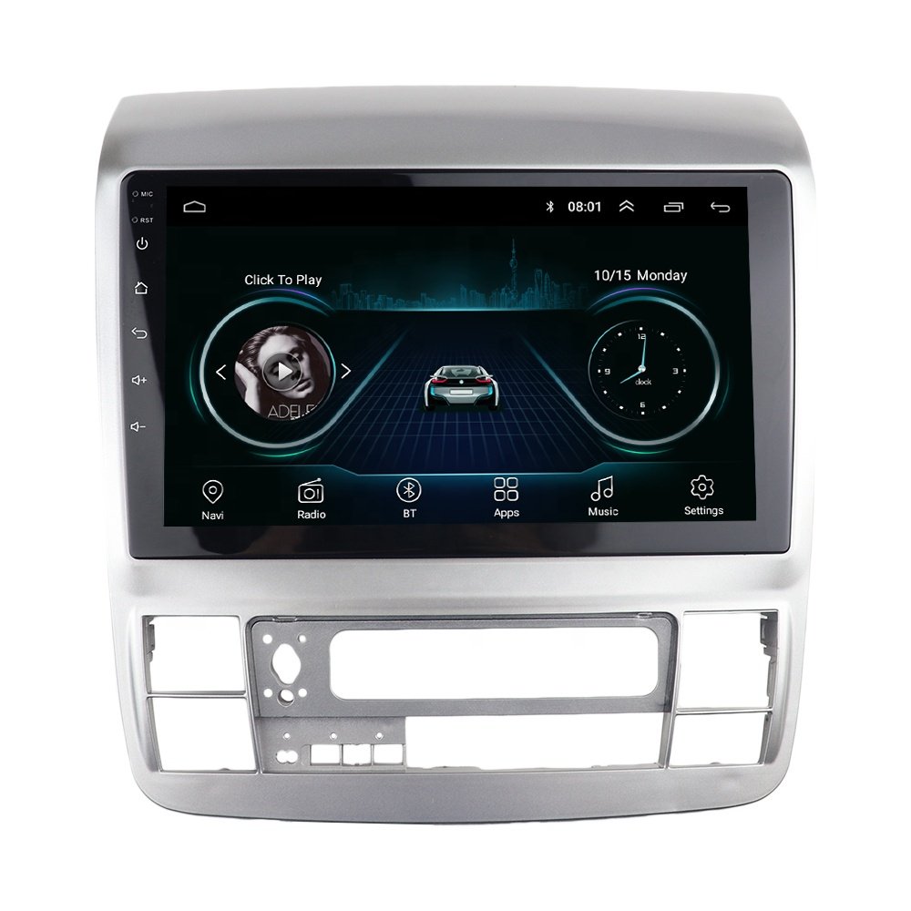 Car Radio Fascia for TOYOTA ALPHARD 2003-2007 RHD Stereo GPS DVD Player Install Panel Surround Trim Face Plate Dash Mount Kit