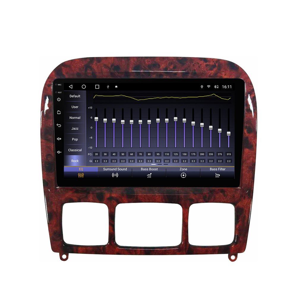 Krando Android auto car radio gps multimedia dvd player head unit For Mercede Benz S Class W220 S280 S320 S350 S400 1999-2006
