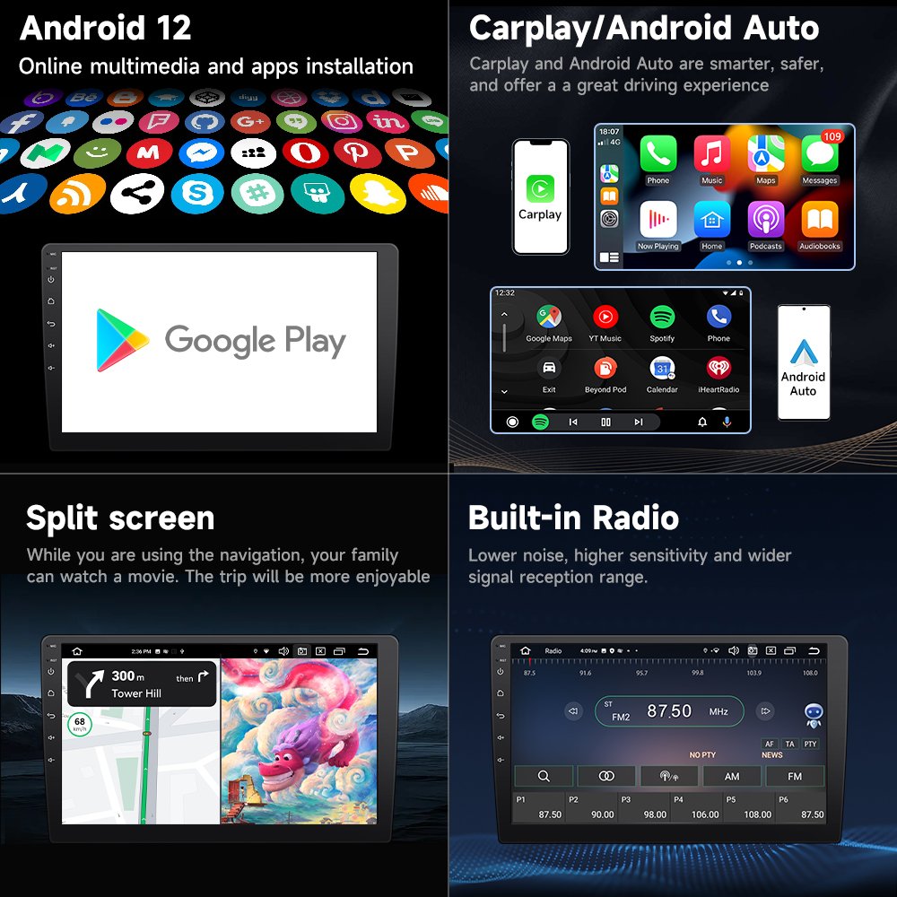 9 inch car touch screen For Mercedes Benz Car DVD Player Android Car Stereo ML W164 2006-2010