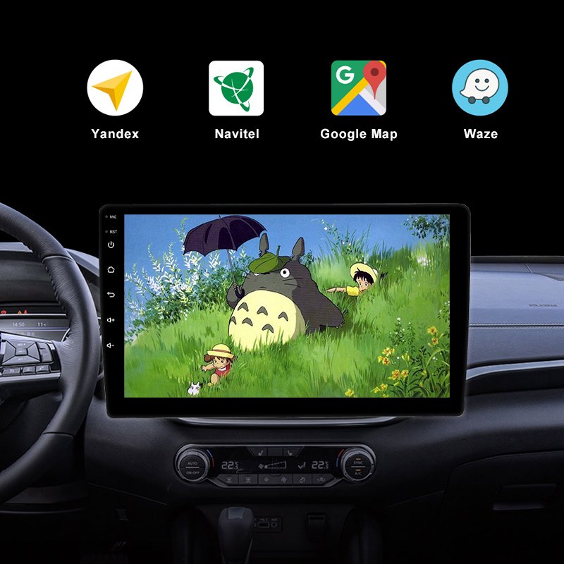 Universal 9 Inch 1Din Car DVD Player Android13 Audio System HD Multimedia Car Radio Wireless Carplay Android Auto FM AM RDS