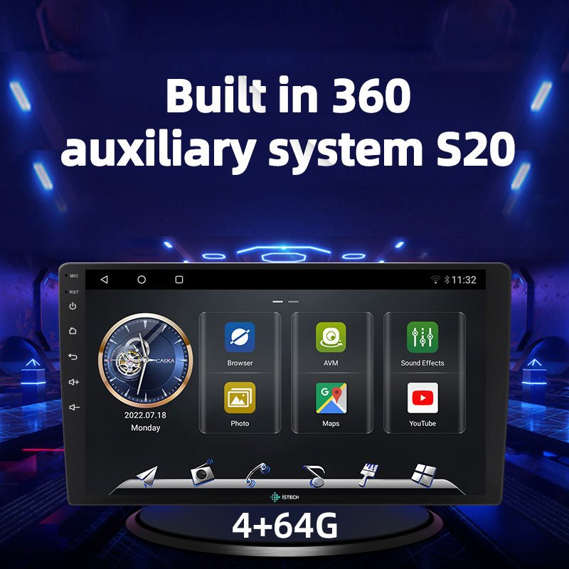 9/10.1'' Car Android Touch Screen Car Radio Stereo FM Bluetooth Car Dvd Player