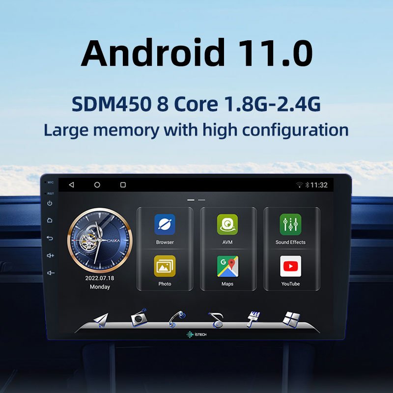 9/10.1'' Car Android Touch Screen Car Radio Stereo FM Bluetooth Car Dvd Player