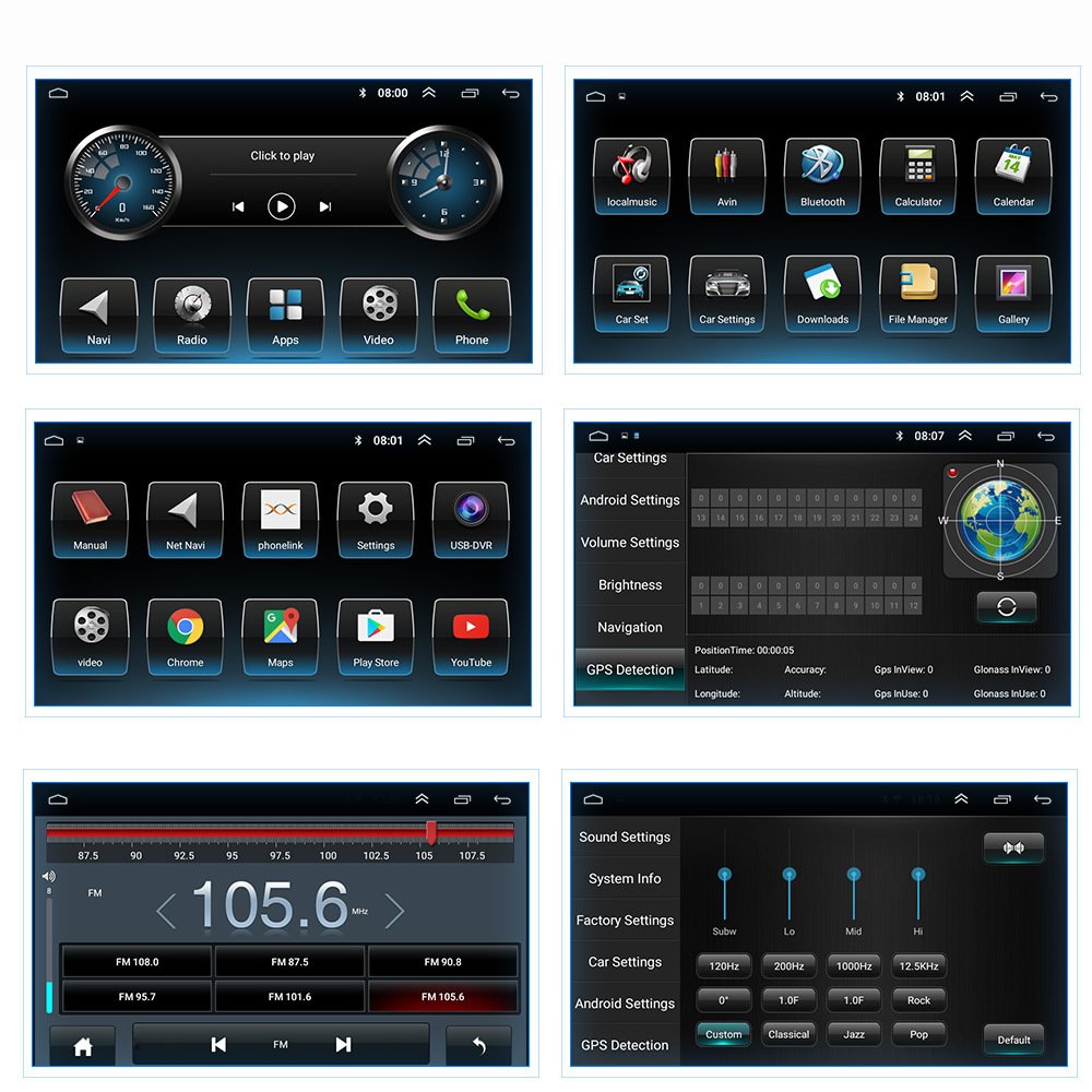 Good Price 7 Inch 2 Din Multimedia Autoradio Navigation GPS BT Car Dvd Player Android Car Radio Stereo for VW Focus