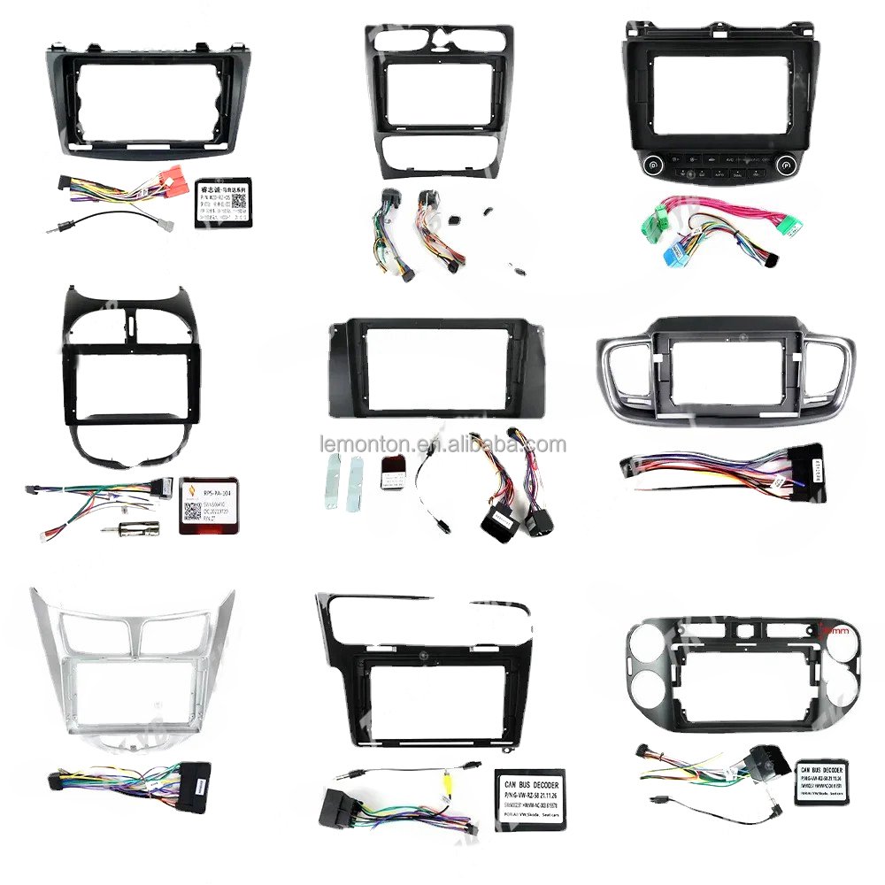 Universal car dvd player android 9inch With CarPlay 360 camera auto electronics car DVD frame
