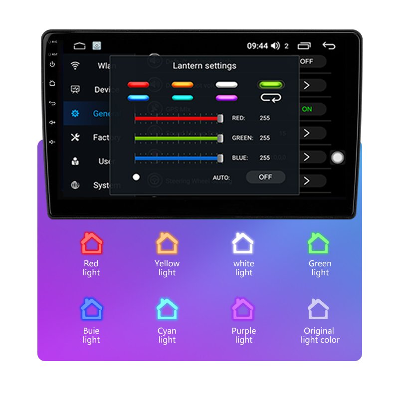 10" Universal car dvd player android auro for VW Bora Golf 6 Passat Scirocco Sharan Touran For Skoda Octavia Fabia 2