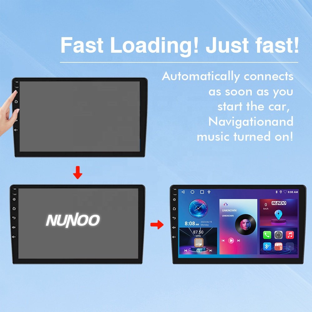 Universal 8163 android player android 11 system for car 9 inch 2g 32gb radio with AHD rear view camera