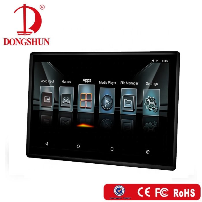 Mirror link 11.6 inch android 8.0 back seat smartphone car dvd player car headrest monitor
