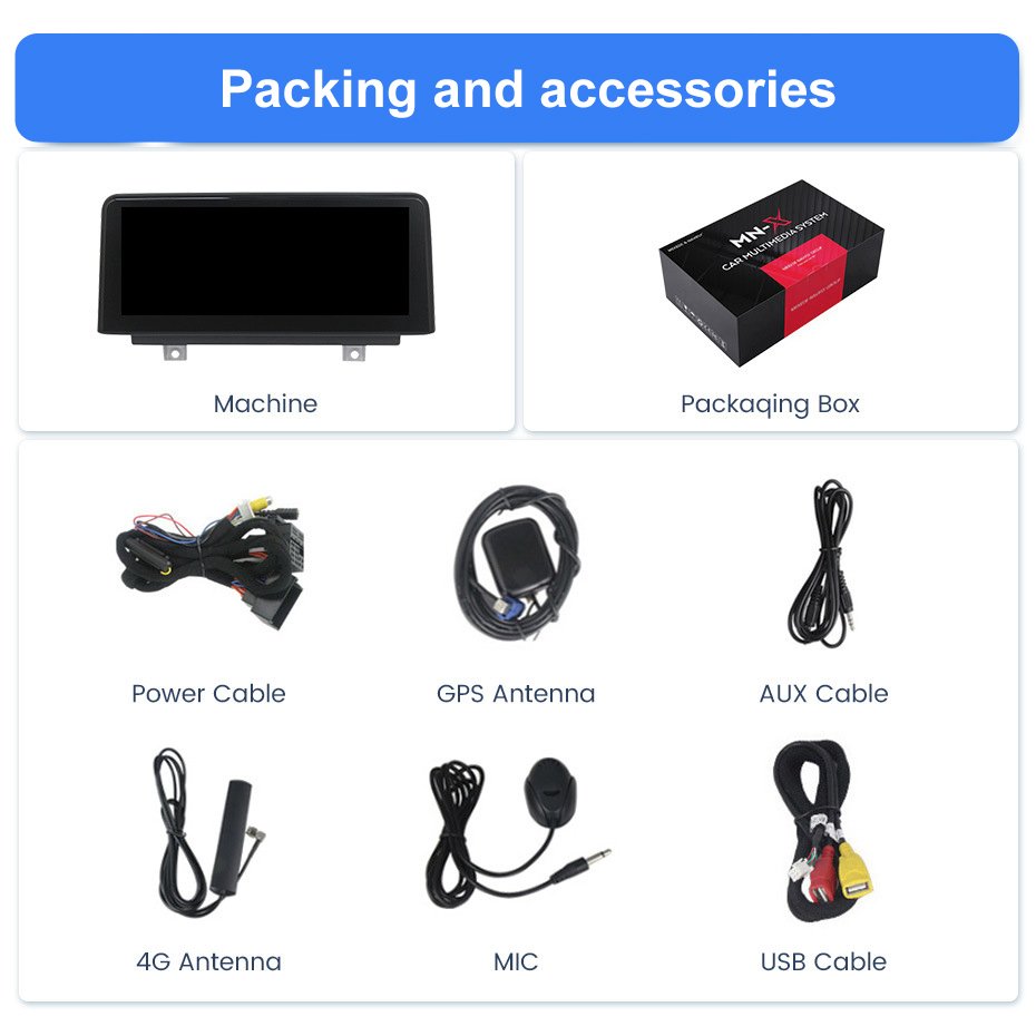 10.25 Inch Android Car Radio For F30 F31 Central Control Display Navigation Modified Carplay Car DVD Player