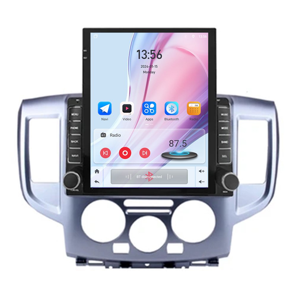 9.7'' Inch Android Car Radio for NISSAN NV200 2011-2016 dvd Tesla Vertical Screen Multimedia Stereo With Android Auto Carplay