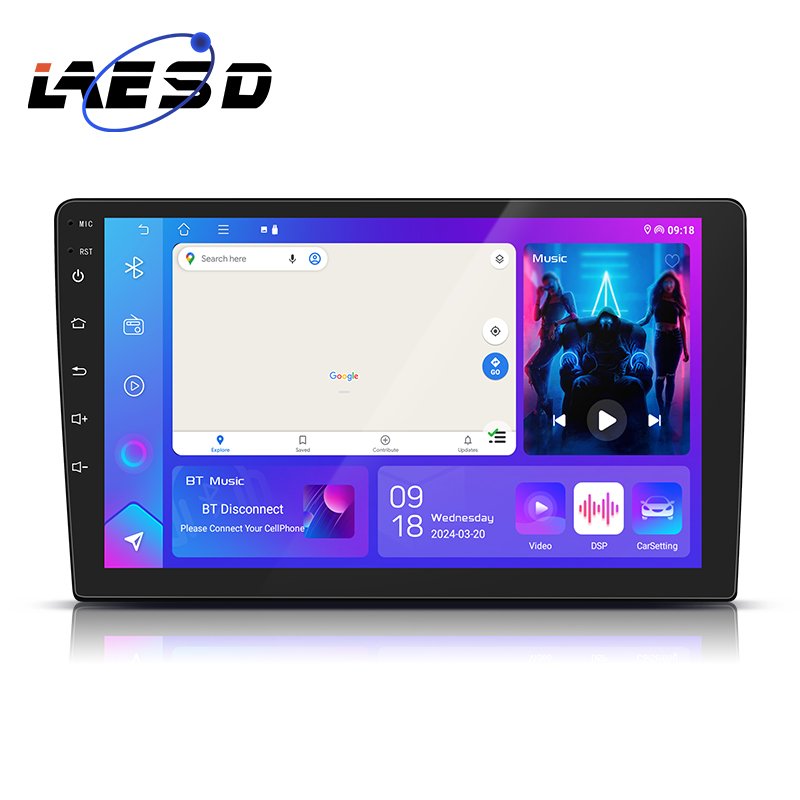 P15 Android 13 Dual-Din 2+32G Car DVD Player 9 Inch Android Car Multimedia System