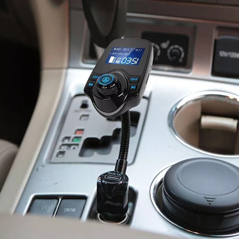 Wireless Usb Adapter for Car Stereo Fm Transmitter Car Mp3 Player Phone Charger Music Handsfree Version Card ABS