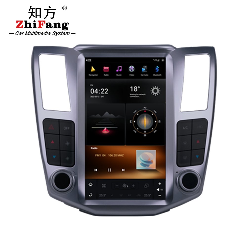 Android 11.0 8 core Car DVD Player For 2003-2012 Harrier 11.8inch IPS screen gps navigation carplay bluetooth carplay android
