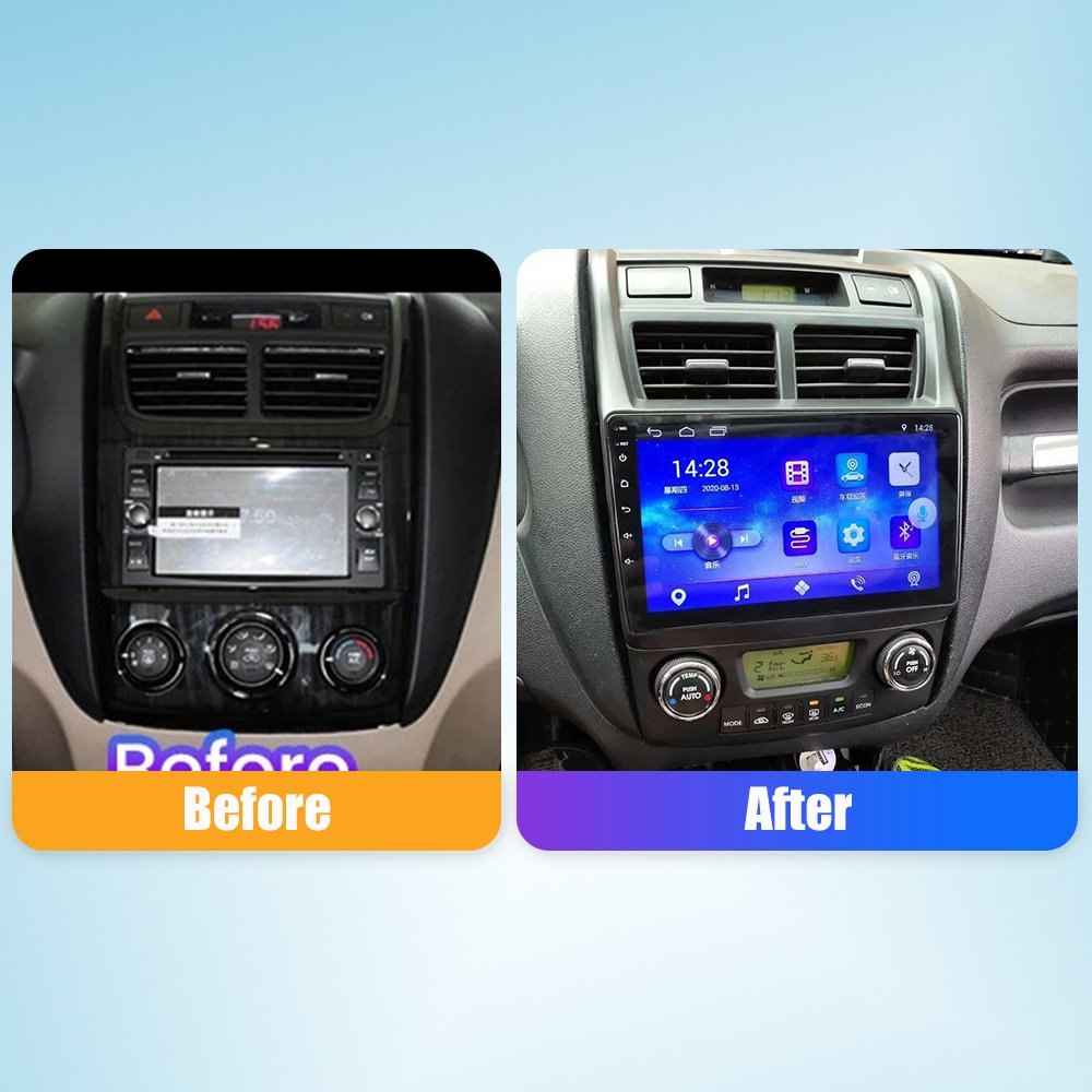 For Kia Sportage 2007-2021 Low 10.33 inch QLED Screen Headunit Device Double 2 Din Car Stereo GPS Navigation Android Car Radio