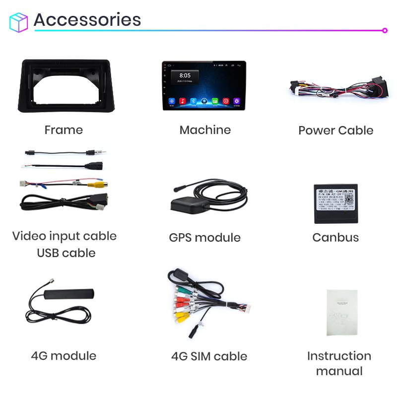 9 inch touch 4G Android 10.0 4G+64G Car Radio Multimedia Player For Opel Mokka 2012 - 2016 GPS Navigation no 2din car dvd player