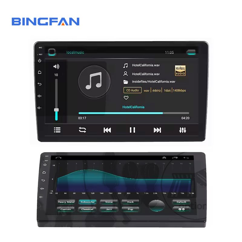2 Din Android 10.0 Touch Screen Car Radio 2+32GB Car DVD Player Carplay 9 inch Pantalla Para automovil