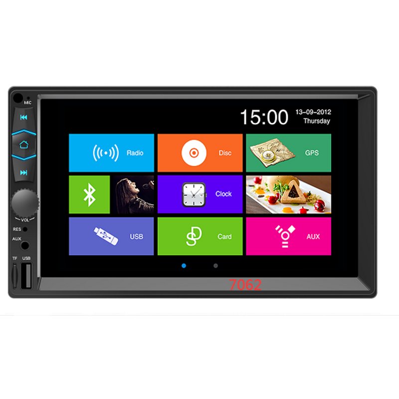 7 inch Car Bluetooth Mp5 Projector Host Carplay HD Touch Mobile Phone Connected Reversing Image Navigation