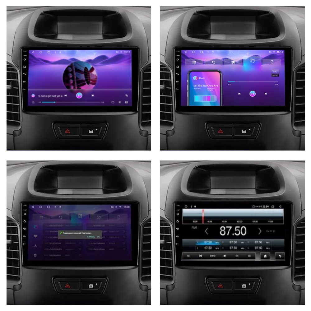 Penhui Android Car DVD Player for Ford Ranger 2011 - 2016 Right hand driver Radio GPS Navigation Audio Video CarPlay DSP Multi