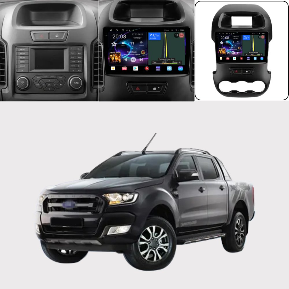 Penhui Android Car DVD Player for Ford Ranger 2011 - 2016 Right hand driver Radio GPS Navigation Audio Video CarPlay DSP Multi