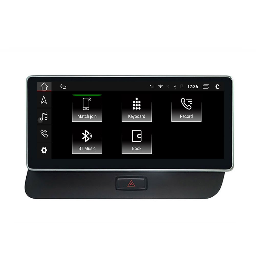 10.25inch Android IPS Screen With Carplay And AHD DSP GPS Auto Radio For AUDI Q5 2009 - 2015 RHD Navigation DVD Player