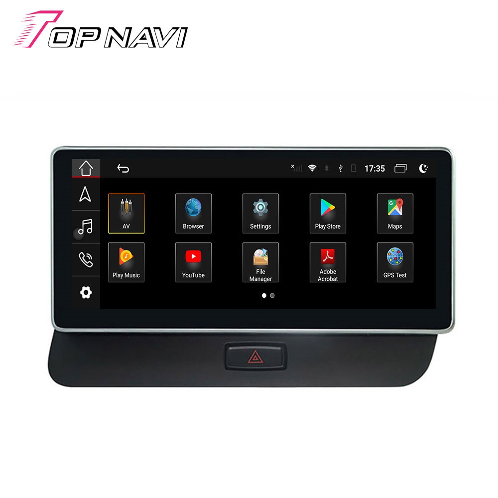 10.25inch Android IPS Screen With Carplay And AHD DSP GPS Auto Radio For AUDI Q5 2009 - 2015 RHD Navigation DVD Player