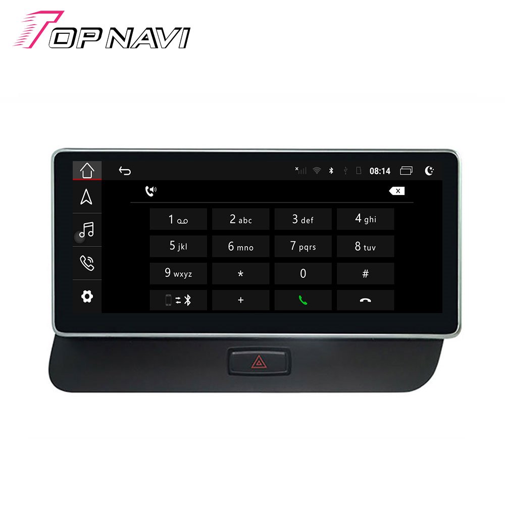 10.25inch Android IPS Screen With Carplay And AHD DSP GPS Auto Radio For AUDI Q5 2009 - 2015 RHD Navigation DVD Player