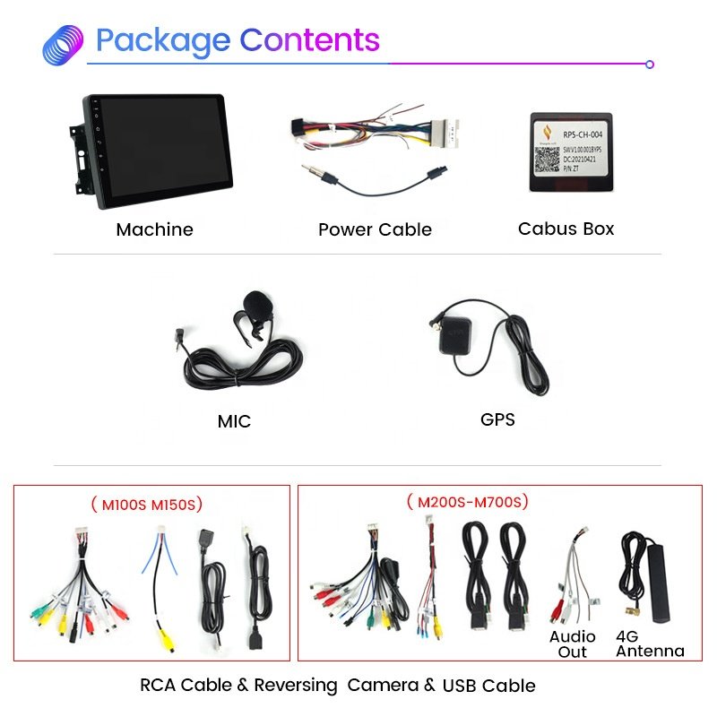 2024 New 9 10 12 Inch Car Radio IPS Touch Screen Wireless Android Auto Dual Lens Carplay GPS Navigation Car Video DVD Player