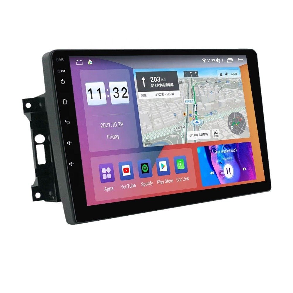 2024 New 9 10 12 Inch Car Radio IPS Touch Screen Wireless Android Auto Dual Lens Carplay GPS Navigation Car Video DVD Player