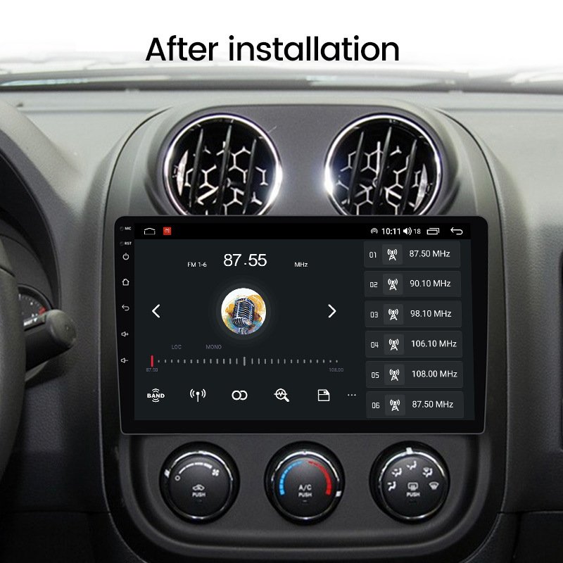 2024 New 9 10 12 Inch Car Radio IPS Touch Screen Wireless Android Auto Dual Lens Carplay GPS Navigation Car Video DVD Player