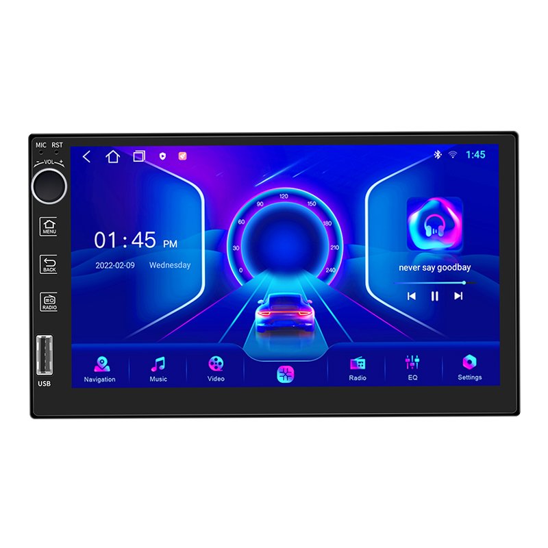 Universal 2din 7Inch Car Autoradio Android Touch Screen GPS Stereo Navigation System Audio Video Car DVD Player