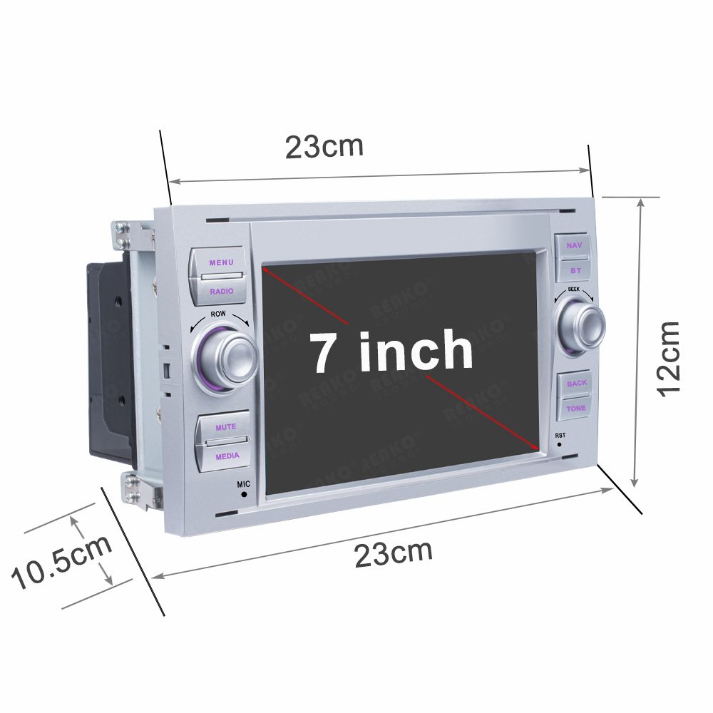 Android Car Radio For Ford/Connect/Fiesta/Transit/Focus 7 inch Autoradio Stereo GPS GPS FM EQ Wifi Car DVD Player