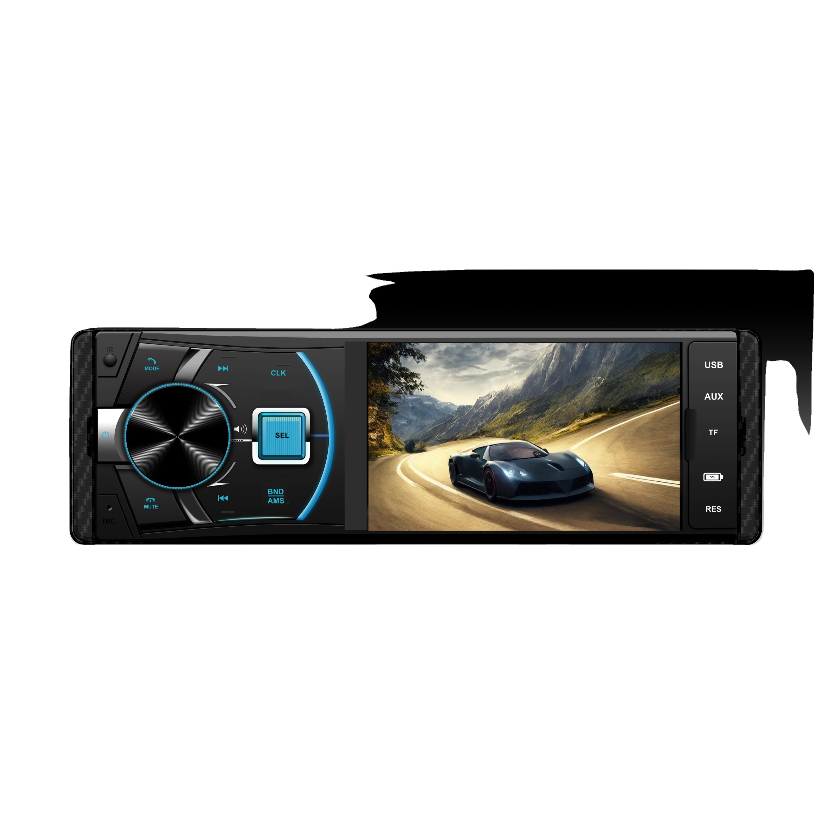 2.1a Quick Recharging Car Mp3 Player With Bt And Lcd Display Car Mp3 Player